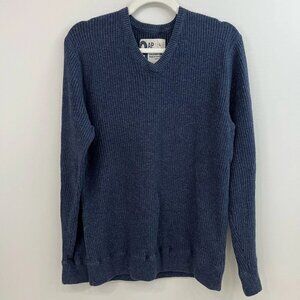 Gap Navy Blue Sweater Cotton Wool Blend Men's L